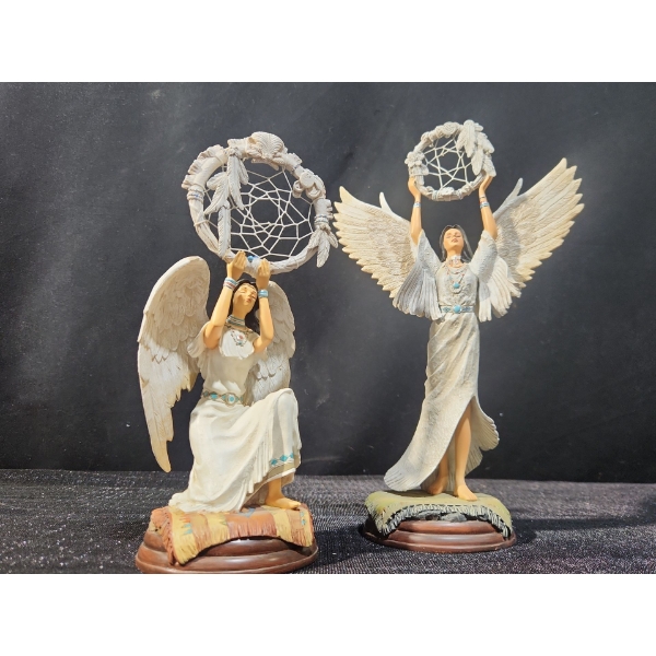 The Branford Exchange Native Dreams Sculpture's #2 and 5