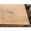 Image 7 : Rustic Wooden Desk/ Farm Table with Singular Drawer- 50"W x 30"D x 30"H