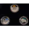 Image 1 : 2011 25¢ Our Legendary Nature - 92.5% Sterling Silver 3-Coin Set