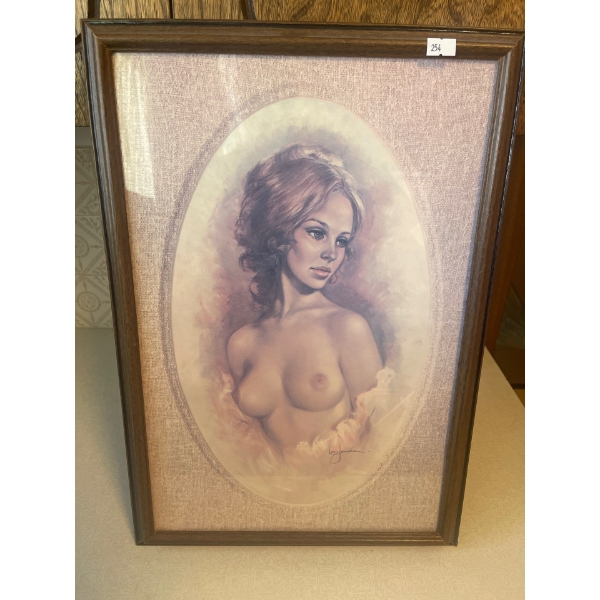 Leo Jensen Art 22x24 Vintage