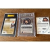 Image 2 : Graded Hockey Cards - Mike Comrie (Grade 8.5) w/  Jeff Cowan (Grade 10) & Signed Jordan Leopold Card