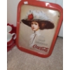 Image 6 : Coca-Cola Collectibles: Glasses, Mugs, Recipe Cards, Trays w/ Ladies 15.5 X 11 and More!
