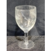 Image 7 : Vintage Etched Crystal Stemmed Glasses and Sherbet Cup