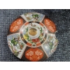 Image 6 : Japanese Porcelain Lidded Tureen & Ladle In The Imari Style, Chinese Ancient Hand Fan, And More.