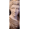 Image 2 : Plaster Bust of Woman 19 T, 12 L, 7 W