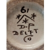Image 4 : Delft Various Floral Bud Vases, And Cups Decorated With Traditional Scenes. 