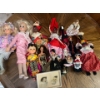 Image 1 : Doll collection from several different time periods and ethnic backgrounds.