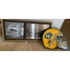 Assorted Clock Collection - 'Durham From the South' & Edmonton Eskimos 