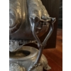 Image 2 : Vintage Britannia Metal Teapot Kettle on Stand w/ Burner - 17T 