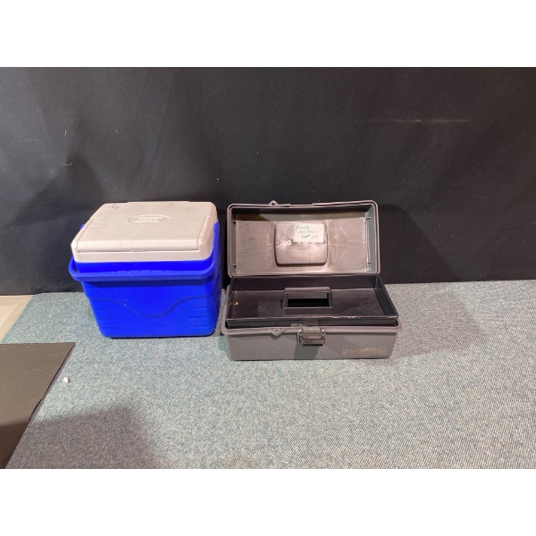 Cooler and Tackle Box