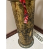 Image 3 : Tall Brass Tin w/ Abundance of Umbrellas & Decorative Prints 