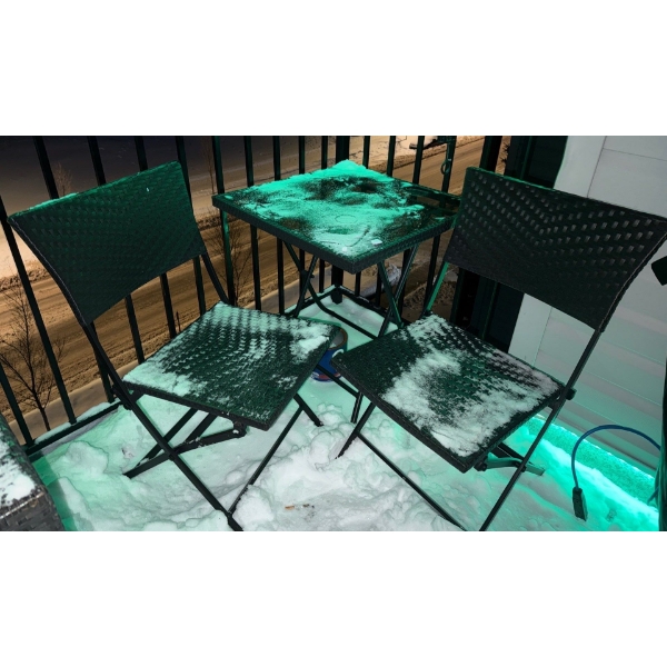 Rattan Bistro Set - 3 Piece - Summer Is Around The Corner !! 27Tall