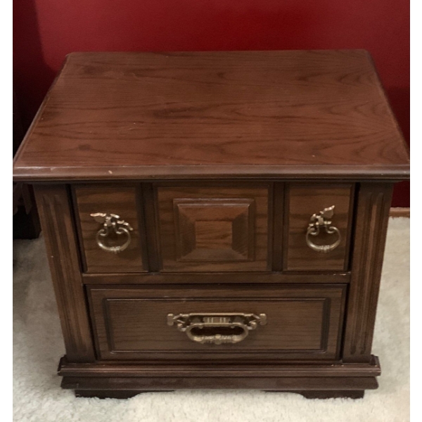 Vintage End Table 18x23 Dresser
