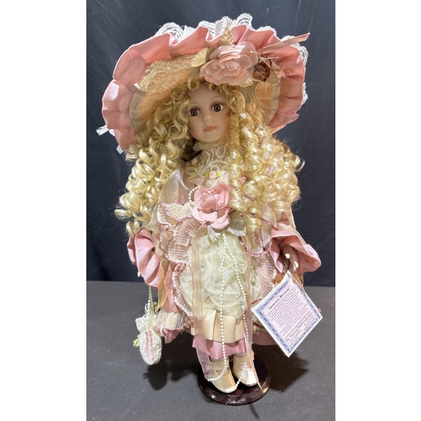 Vanessa Ricardi Limited Edition Porcelain Doll Vanessa Doll Collection 2004