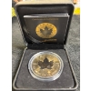 Image 1 : MAPLE LEAF – SHADOWS – 2016 1 OZ $5 9999 SILVER MAPLE LEAF COIN – RUTHENIUM AND 24K GOLD
Special Fea