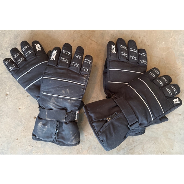 Insulated Touch Screen Heated Snow Mobile Cold Weather Gloves
