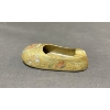 Image 4 : 1940-50s Indian Brass Shoe-Shaped Ashtray with Floral Engraving