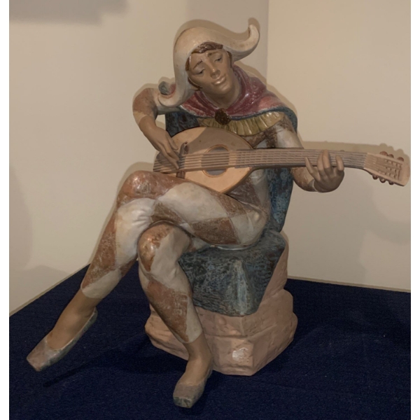 LLADRO Retired Porcelain  'Happy Harlequin'  - 13W, 8D, 14T