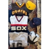 Sports Attire & Cap Collection Men's M-L - Raiders Sox & Padres