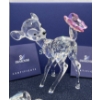 Image 2 : Swarovski Crystal - Bambi with Nameplate 9.7cm H