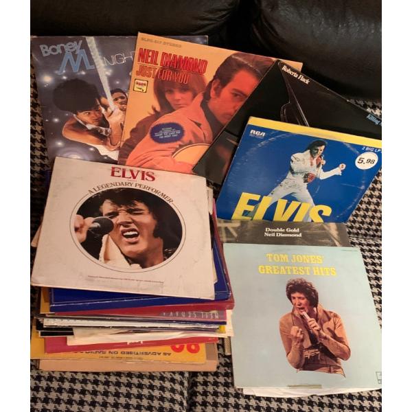 Records Collection 2 - Elvis, Neil Diamond., Boney M 