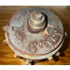 Image 3 : Antique Ship Lamp - Portside Lantern Crucial For Maritime Navigation 6T  
