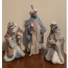 Image 1 : LLADRO Porcelain 'Three Wise Men' 13T Nativity Religious Holiday (3 Count) 01007812
