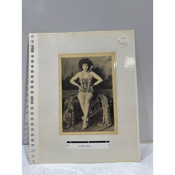 Gilda Gray Autograph