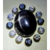 Image 2 : Mixed Star Diopside & Moissanite Parcel (6.6 ct total)