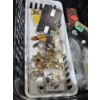 Image 10 : Small Wooden Box w/ Rose Motif, Costume Jewelry and Souvenir Spoons