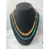 Image 2 : Four Handcrafted Semi-Precious Stone Necklaces