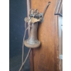 Image 5 : Vintage Western Electric Fiddleback Wooden Wall Crank Telephone