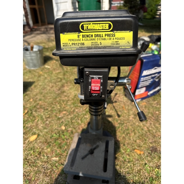 TradeMaster 8" Drill Press