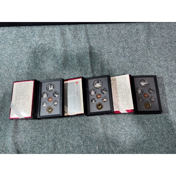 1988, '89, and '91 Coin Collections
