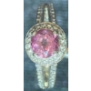 Image 5 : 19K Gold Pink Pink Tourmaline Ring - 7 grams