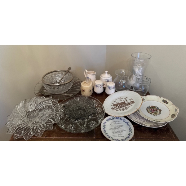 Glass & China Collection - 22K Gold Plate, Lasting Memories, Kahla, Taylor Smith, Oneida 