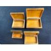 Image 2 : Antique Italian Marquetry Nesting Boxes - Fit inside each other - Mint 4 - 7 L