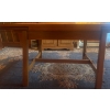 Image 5 : Solid Wood Kitchen Table W/Pull Out Sides for Larger Eating Space w/ 6 Matching chairs 59"x43"x36"ta