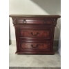 Image 1 : Beautiful Bed Side Chest of Drawers 25x18x28 Mahogany