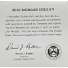 Image 4 : 2021 Morgan Silver Dollar 99.99% Silver 26.73 Grams