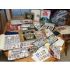 Image 1 :  large stamp collection from all over the world, including a number of envelopes in alphabetical ord