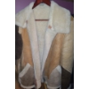 Image 1 : Vintage Sheepskin Jacket w/ Zipper Front, Medium/ Large Fit, No Size Tag