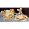 Image 1 : Pen Delfin Figures -  'The Anniversary' Happy Birthday & 'The Buffet' (7W, 4.5T) 