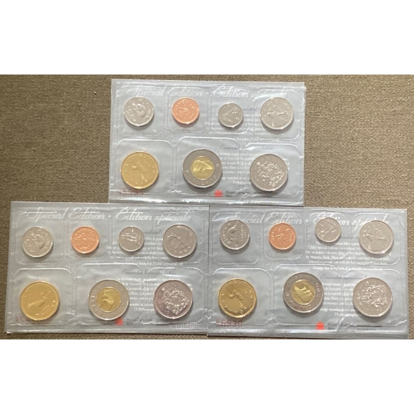 Canadian Uncirculated Coin Sets