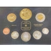 Image 1 : 2002 Golden Jubilee Special Edition Proof Set-Proof Dollar 92.5% Silver 24kt Gold Plated