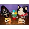 Image 1 : Ceramic Cat String Holder, SNP Shaker, Cigarette Holder & Vintage Kitchen Items