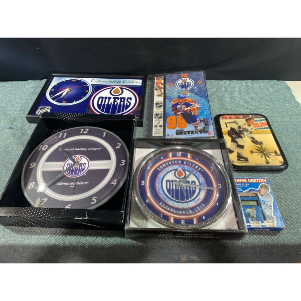 Oilers Clocks