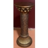 Image 1 : Decorative Pineapple Pillar Gold Finish 30 T, 12 Diameter Base