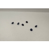 Image 7 : 6 Oval Cut Natural Kashmir Blue Sapphire, Totalling 5.35ct, Measuring 6.0x4.90x3.30mm