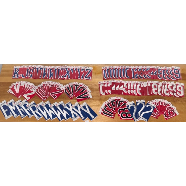 Monogrammed Sew On Patches 4"Largest - Customize Any Jersey 